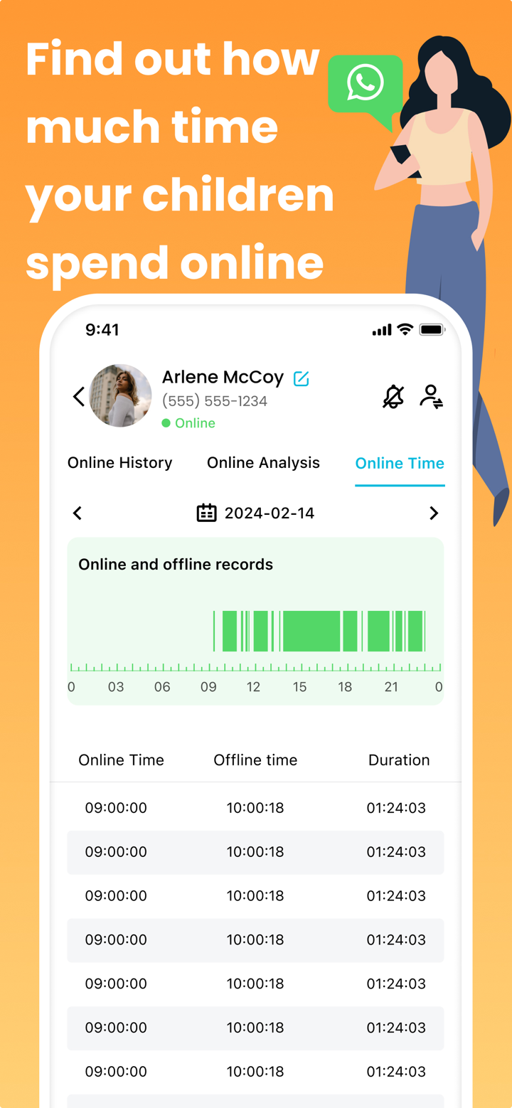 WspSeen-Last Seen Tracking App screenshot 3