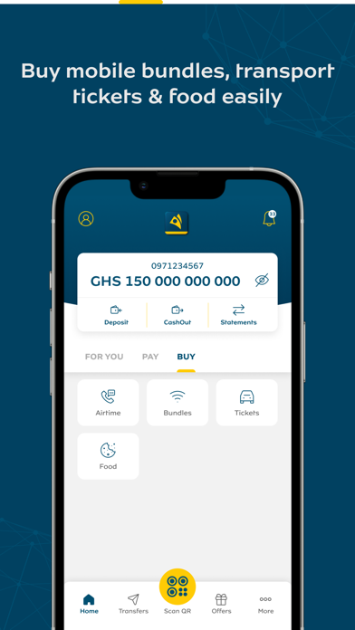 MoMo App Screenshot