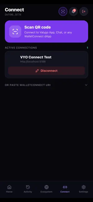 VYOWallet screenshot 4