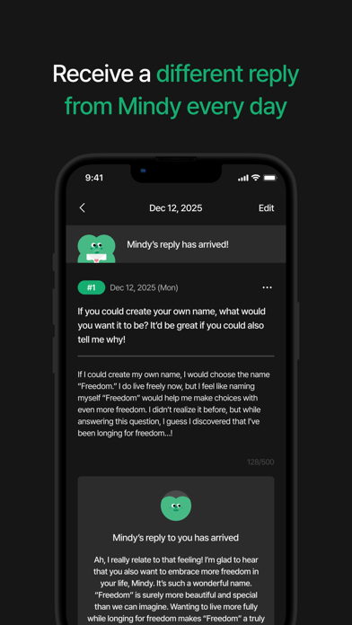 Mindy: AI Chat Journal Screenshot 6 of 7