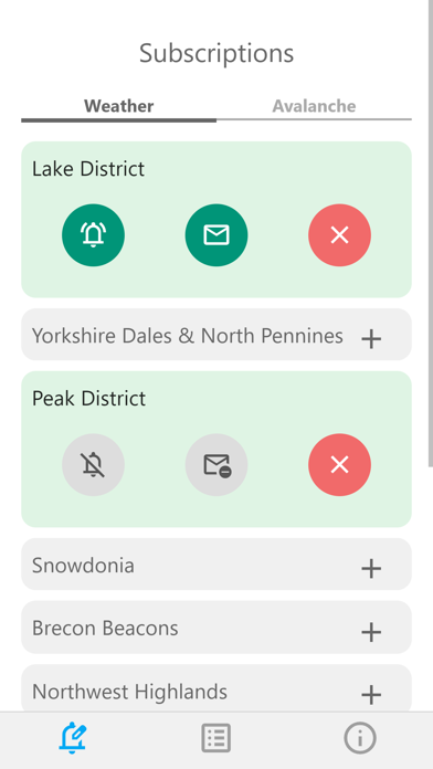 Mountain Weather Screenshot