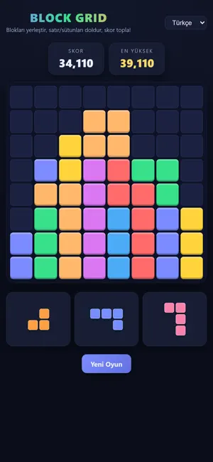 Block Grid Puzzle screenshot 3