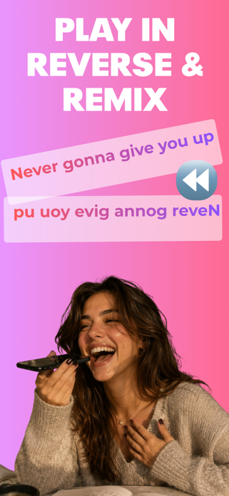 Reverse Voice Singing : Mooby Screenshot 3 of 5