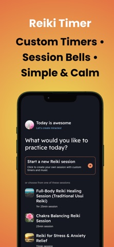Reiki Assist Timer screenshot