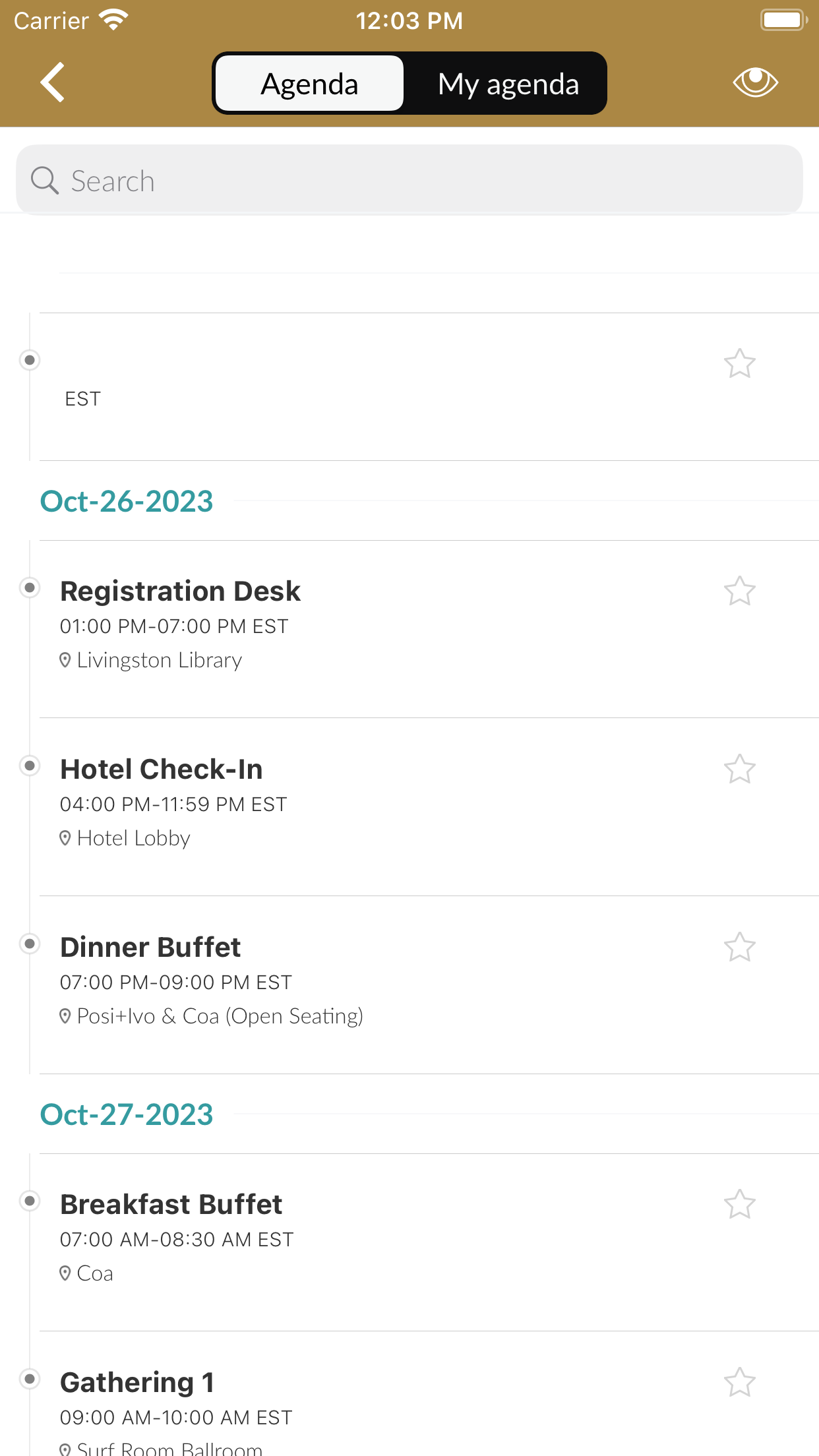 COH Events