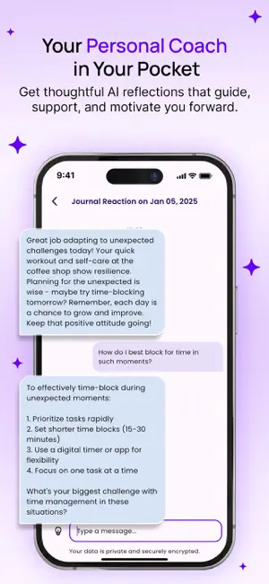 MeetYu Life Coach - AI Journal screenshot 4