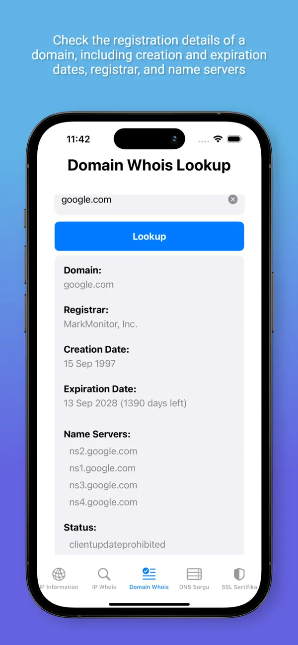 Screenshot #3 pour Whois Master