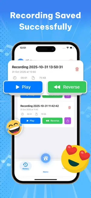 Reverse Audio: Sing Challenge iPhone screenshot 5