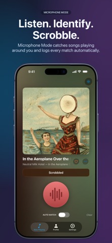 Scrobblie - Last.fm Scrobbler screenshot
