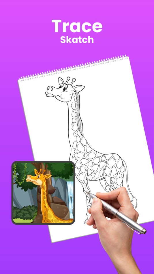 #2. AR Draw Sketch Paint Trace (iOS) By: Dharmesh Dhorajiya