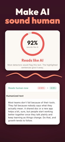 Naturi: AI Humanizer Screenshot 1 of 5