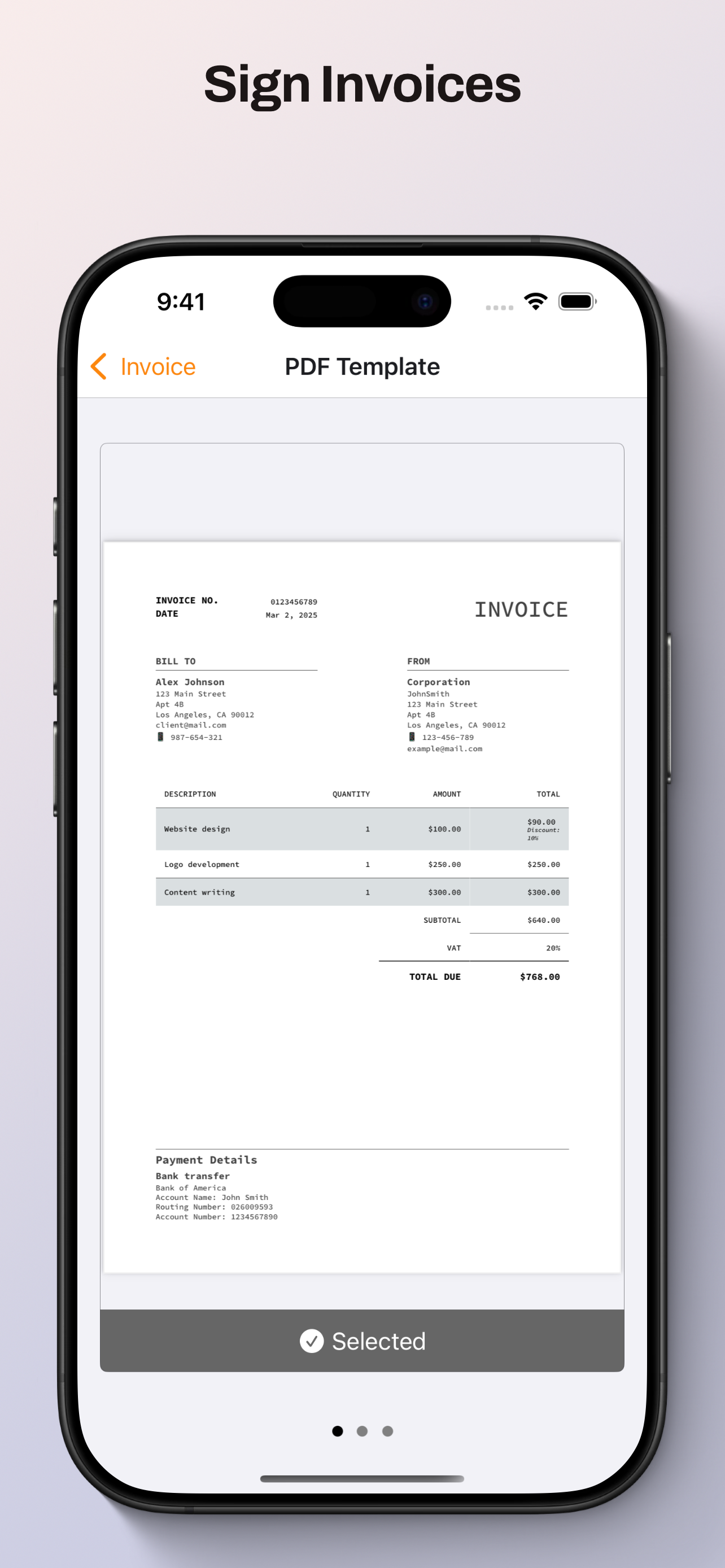 Invoice maker, Quote builder screenshot 7