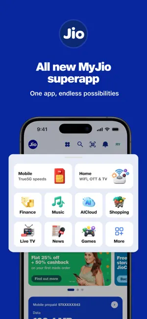 MyJio: For Everything Jio screenshot 3
