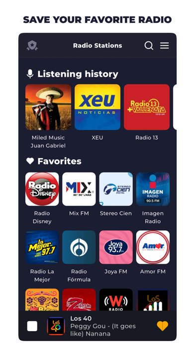 Screenshot 3 of Radio Mexico - Live App