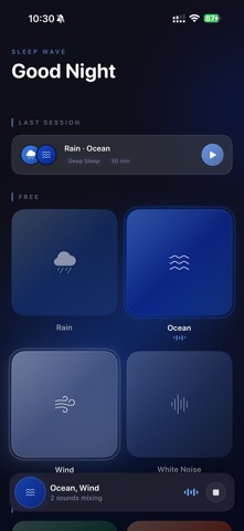 Sleep Wave: Sounds & Noise Screenshot 1 of 5