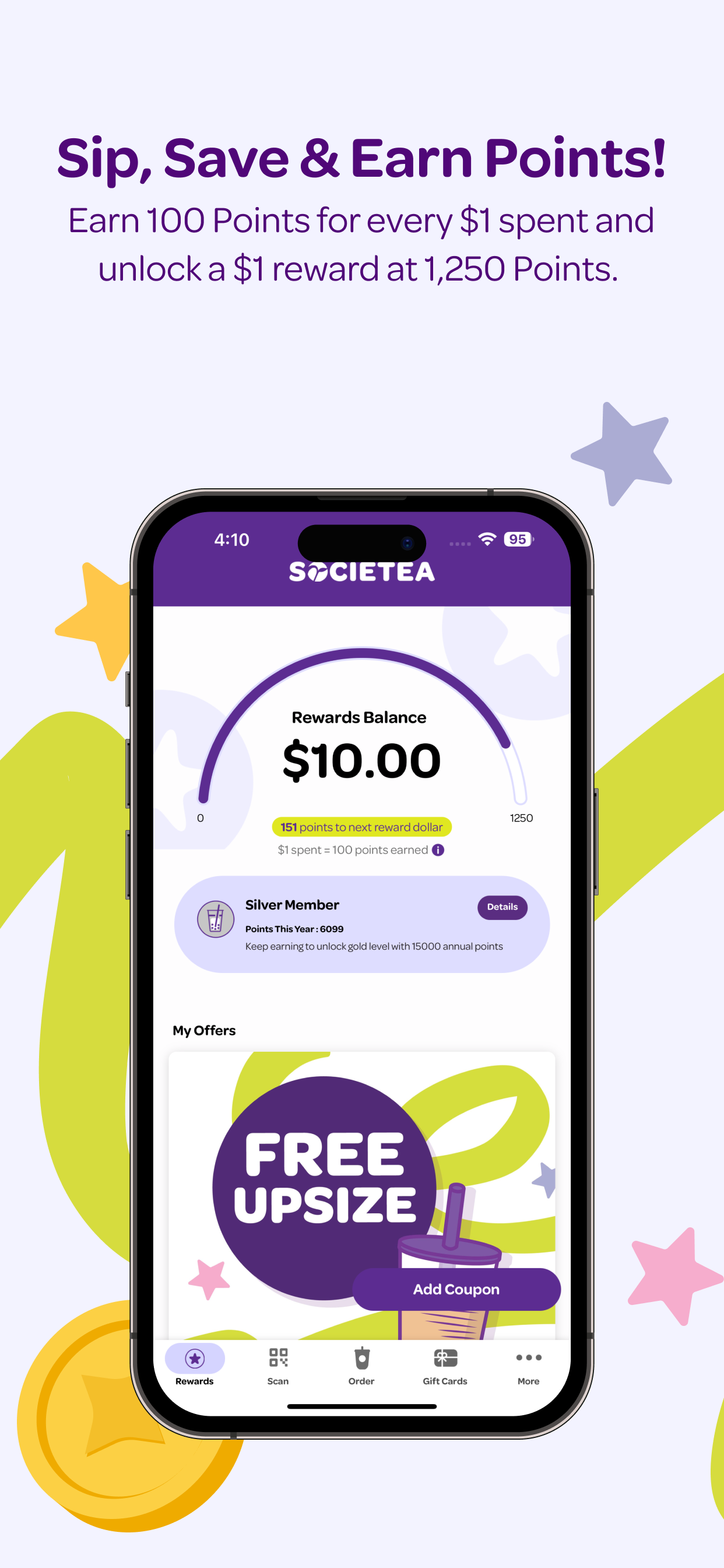 Chatime Societea Rewards