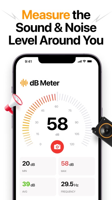 Speaker Tool & Noise Meter Screenshot