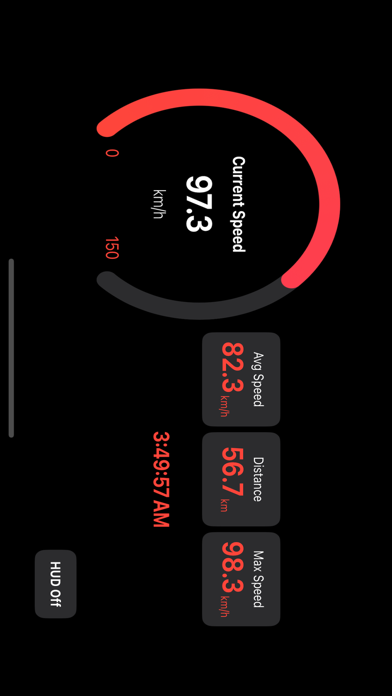 SpeedNav : HUD Speedometer Screenshot