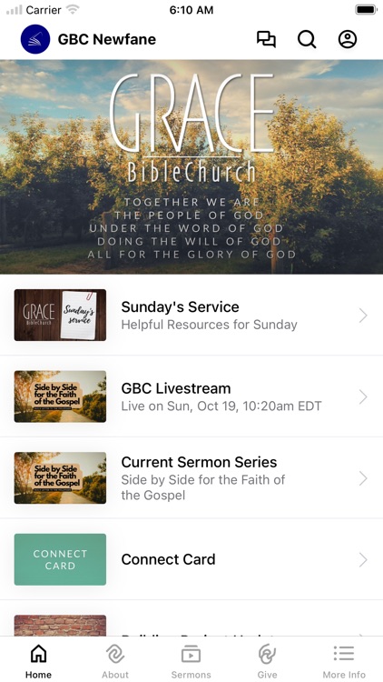 Grace Bible Church, Newfane