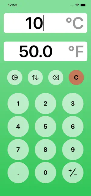 Temperature Converter . screenshot 4