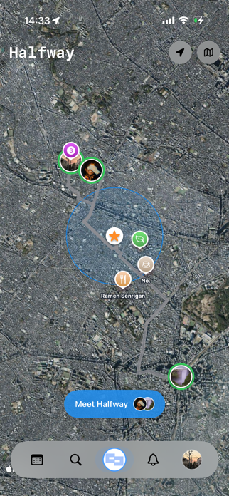 Halfway App Screenshot 1 of 10