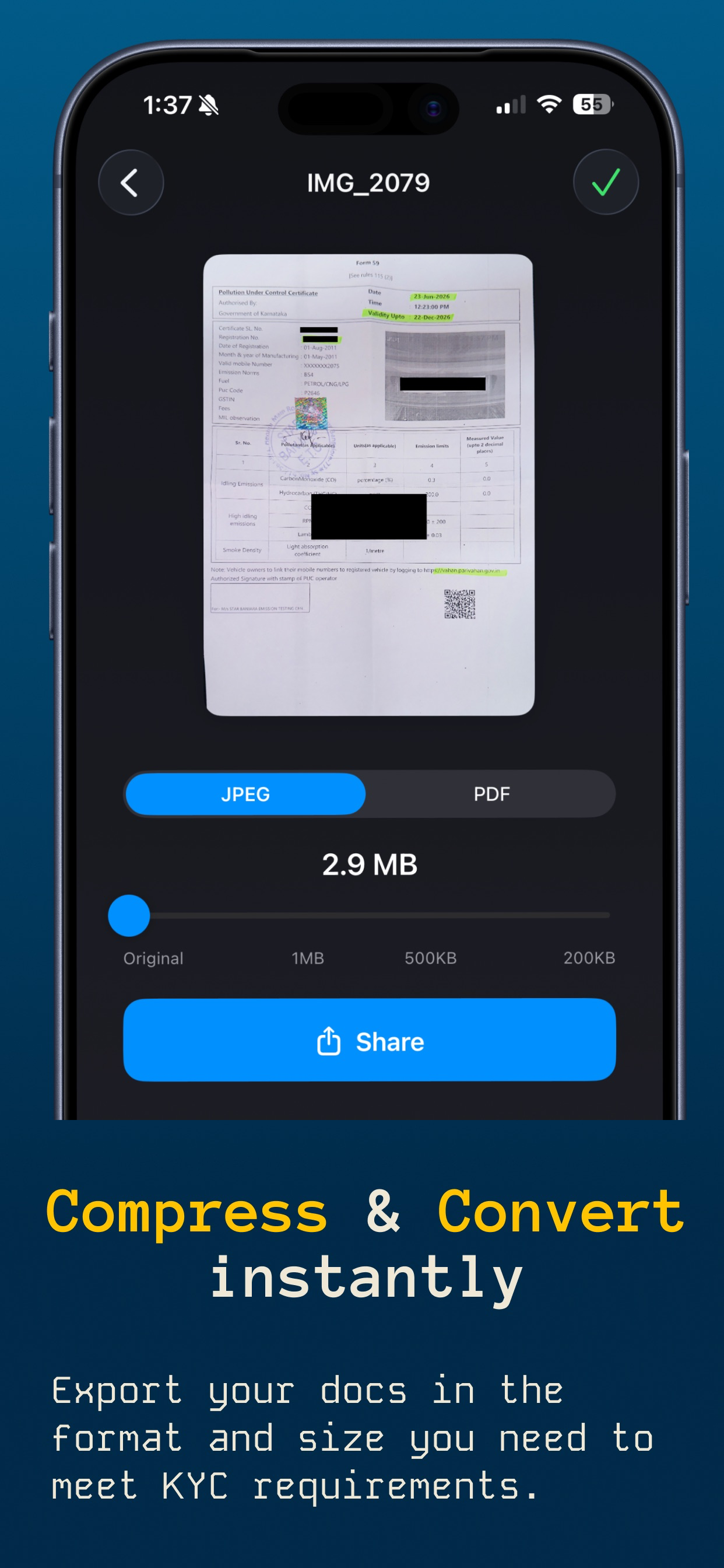 Cloak: Mask Info & Resize Docs screenshot 2