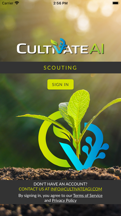 CultivateAI Scouting Screenshot