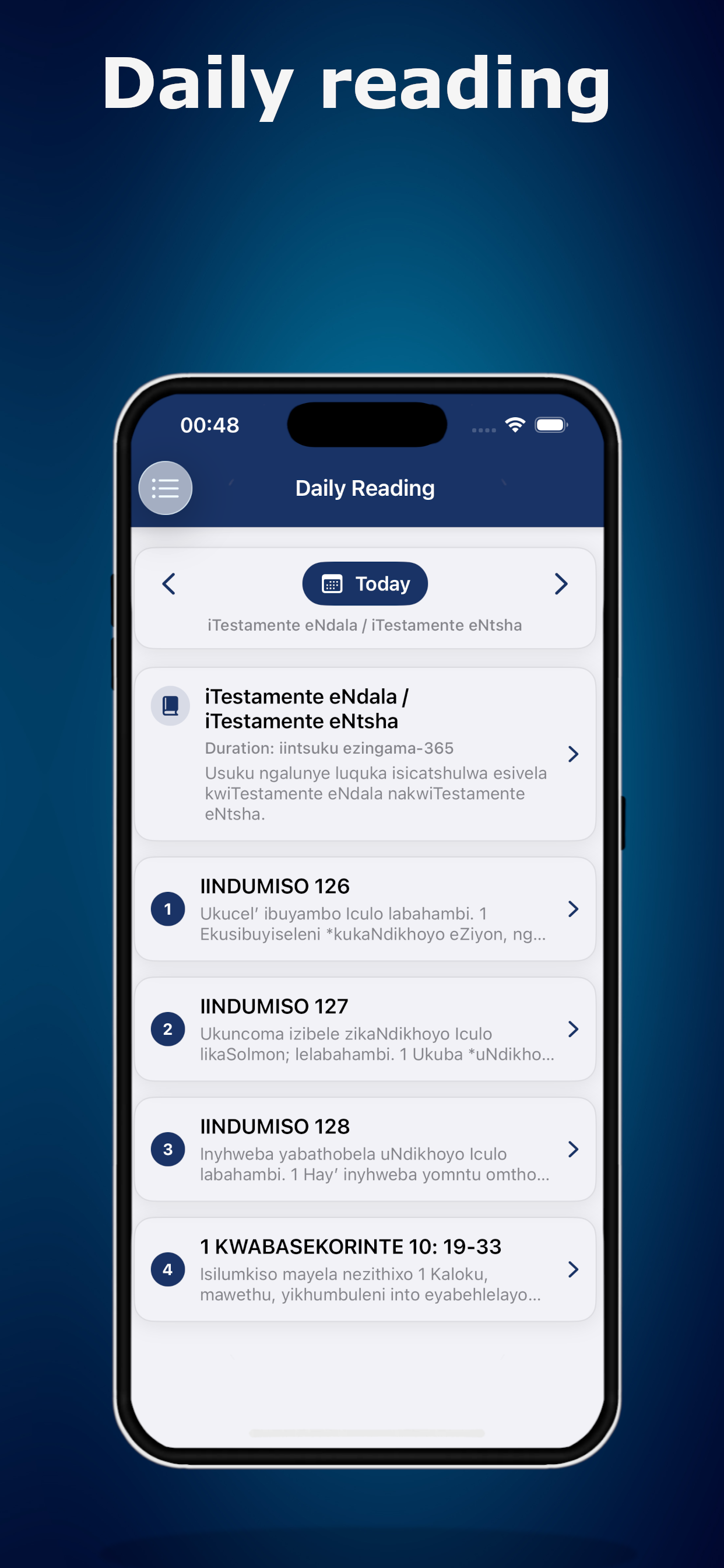Bible Xhosa screenshot 4