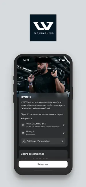 WE COACHING Studio screenshot 1