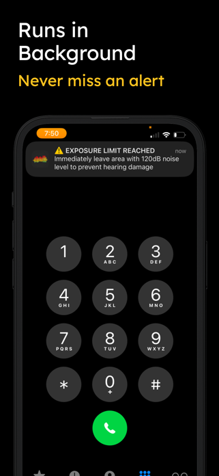 Decibel Meter & Dosimeter Screenshot 3 of 5
