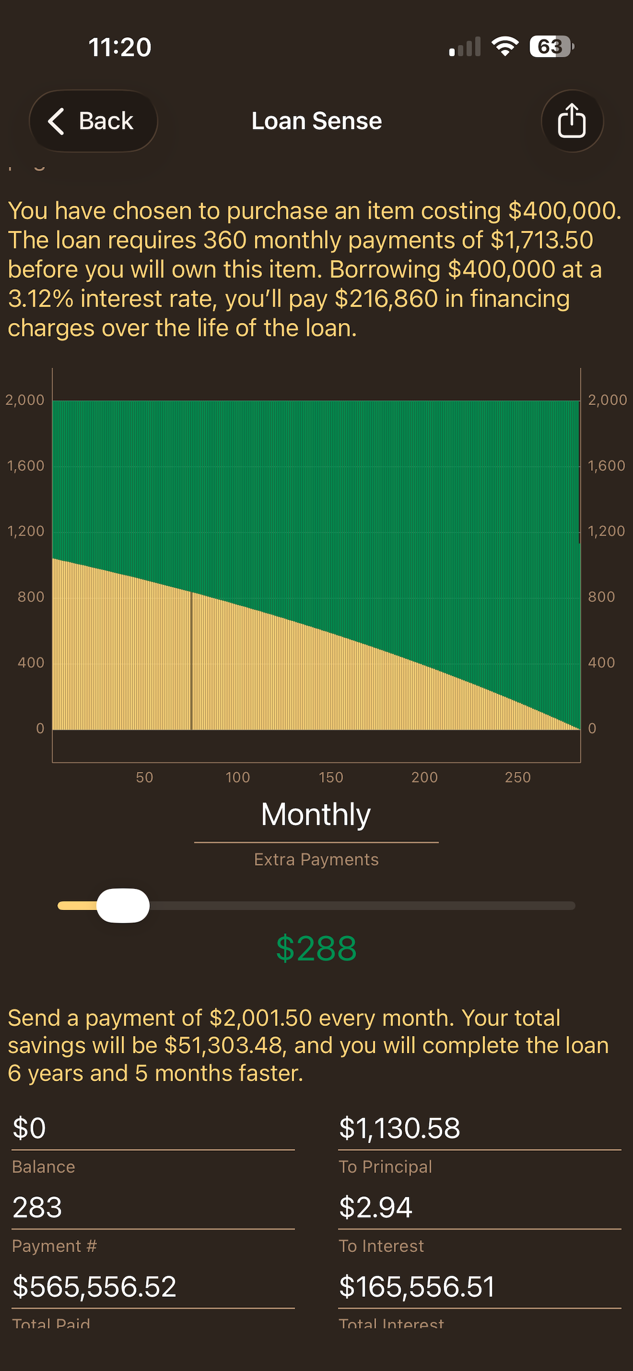 Loan Sense screenshot 3