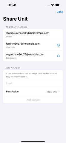 Storage Unit Tracker Screenshot 6 of 10