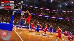 Real Dunk Basketball Games screenshot 1