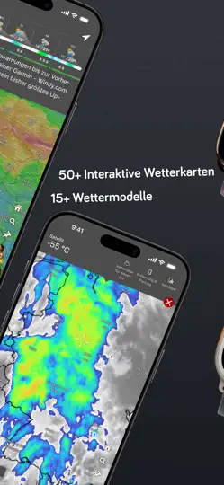 Screenshot von Windy.com - Welt Wettertracker auf dem iPhone 2