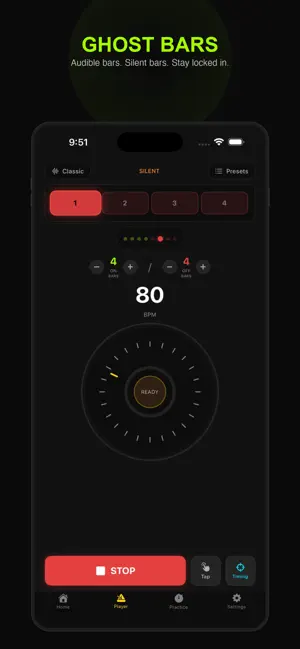 Ghost Beat - Timing Trainer screenshot 2