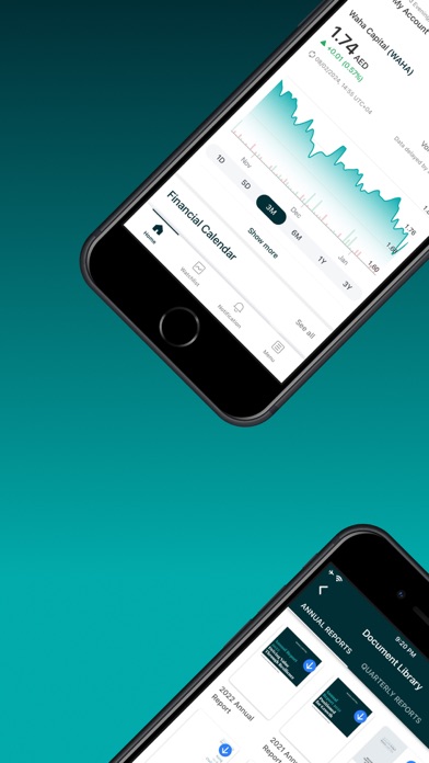 Waha Capital IR Screenshot