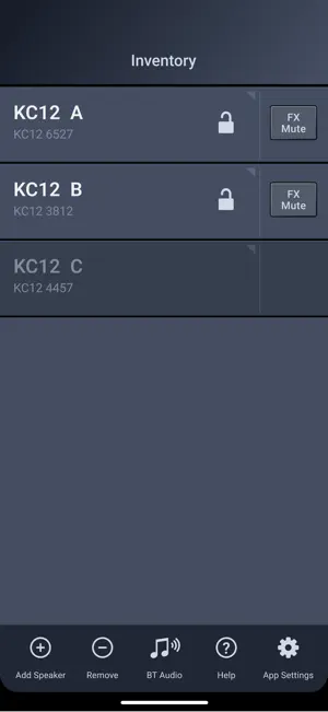 QSC Loudspeaker Control screenshot 3