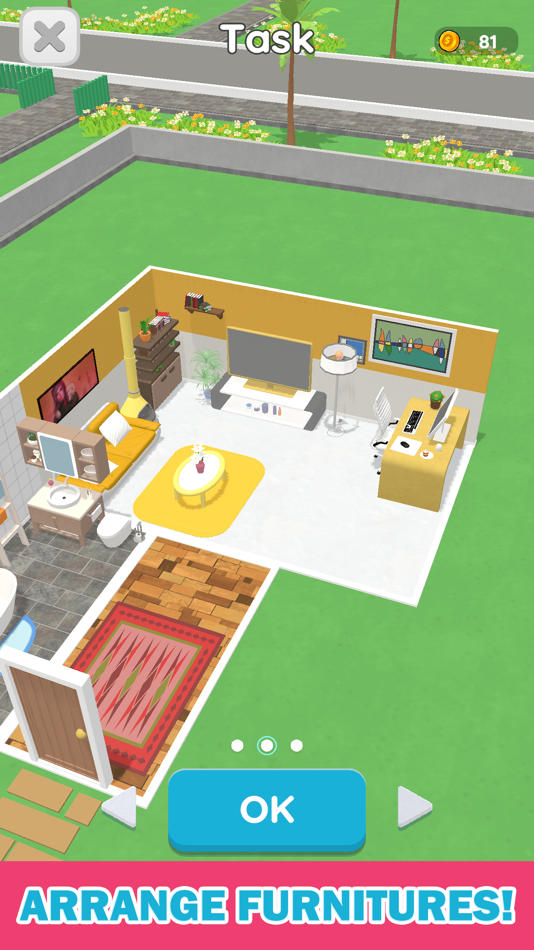 #2. Room Sort - Floor Plan Puzzle (iOS) 由: Gamincat, Inc.