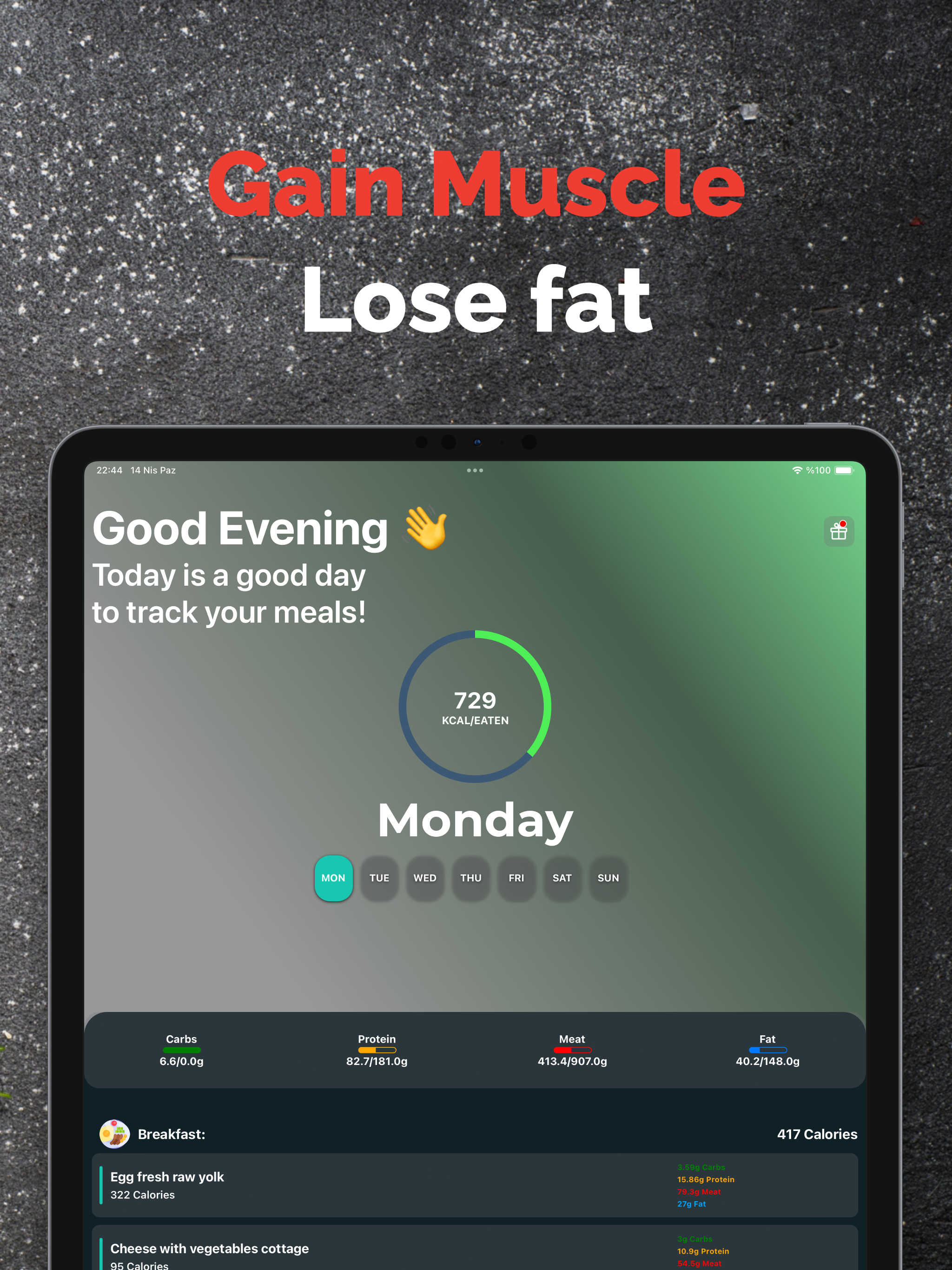 Carnivore Diet Tracker: Cartra