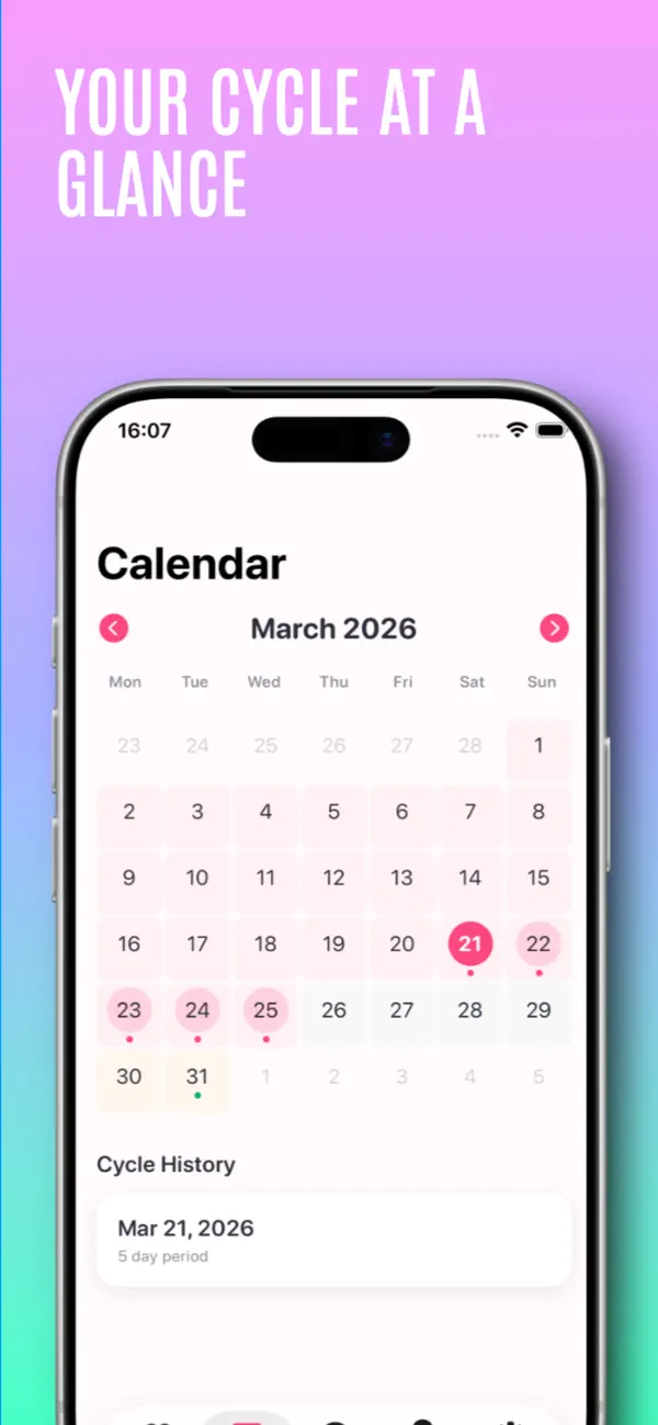 Screenshot #3 pour AI Women’s Health Companion