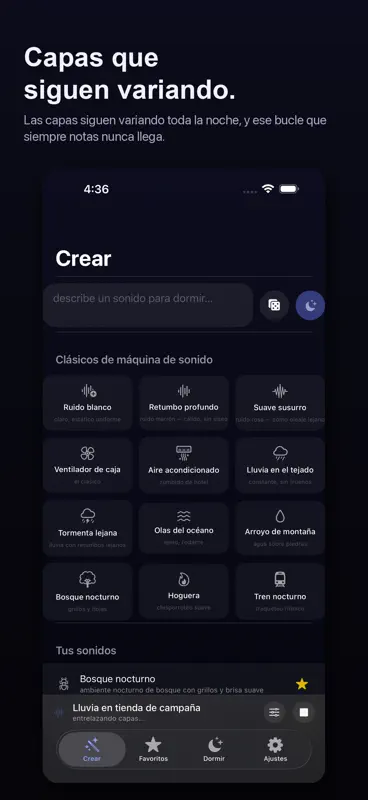 Sleep Drift: AI Sound Maker screenshot 2 of 9