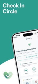 Check In Circle - Daily Safety screenshot