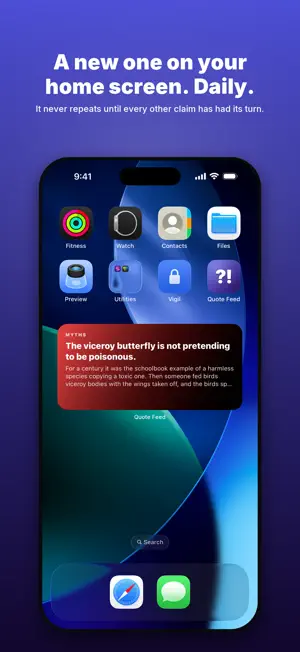 Quote Feed: Facts & Trivia screenshot 4