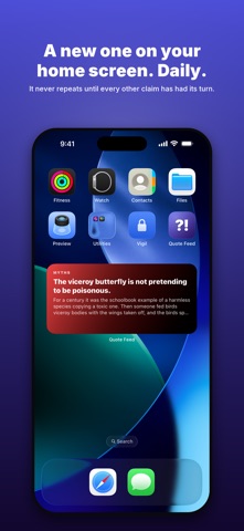 Quote Feed: Facts & Trivia Screenshot 4 of 4