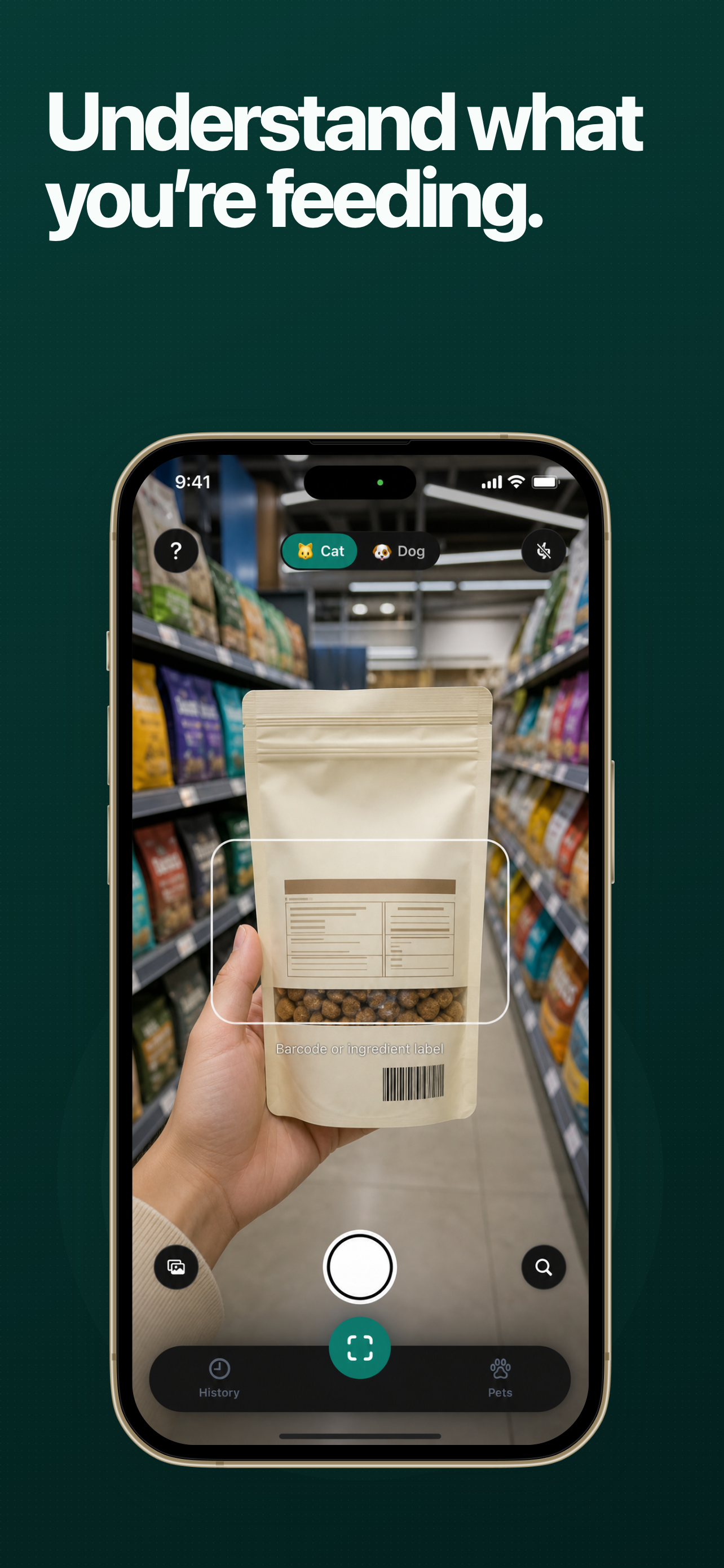 PawLens: Pet Food Scanner screenshot 2