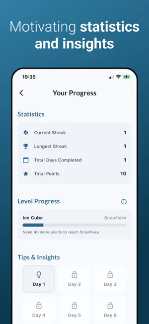 Cosho | Cold Shower Journal screenshot 3