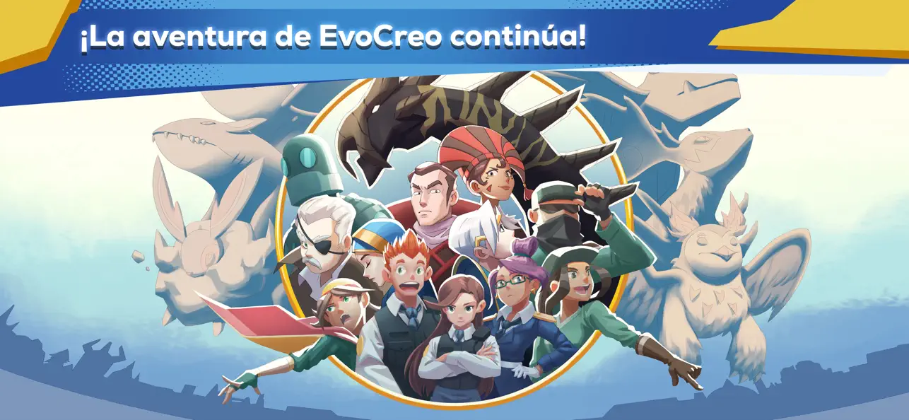 EvoCreo2: Monster Trainer RPG iOS Mod IPA screenshot 1 - iOS game interface
