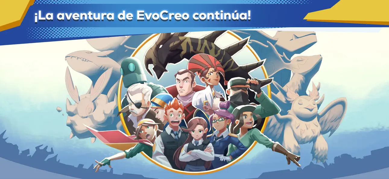 EvoCreo2: Monster Trainer RPG iOS Mod IPA screenshot 1 - iOS game interface