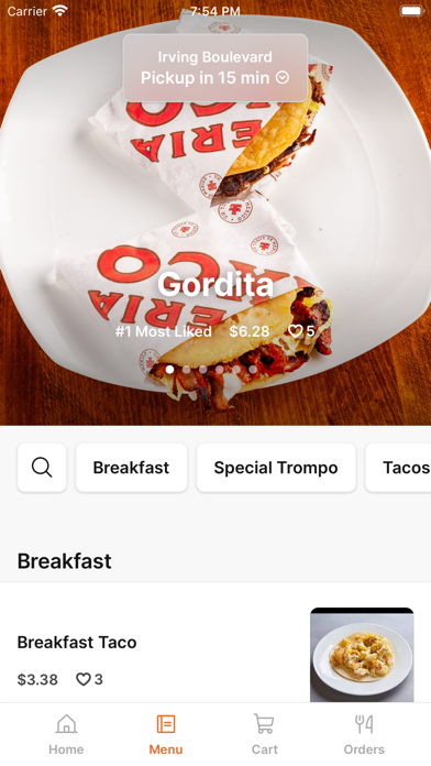 Taqueria Taxco To Go iPhone screenshot 2 - Food & Drink app