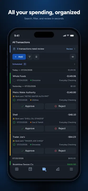 Zerosum: Zero-based budgeting screenshot 6 of 9